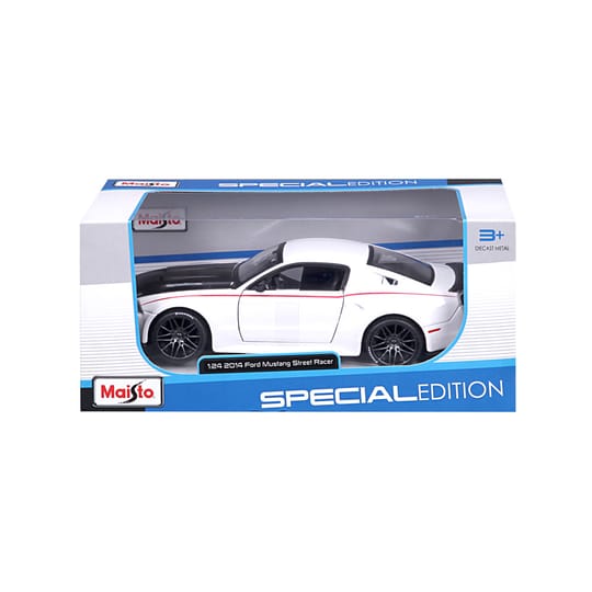 MAISTO SP EDITION Кола NEW FORD MUSTANG STREET RACER бяла