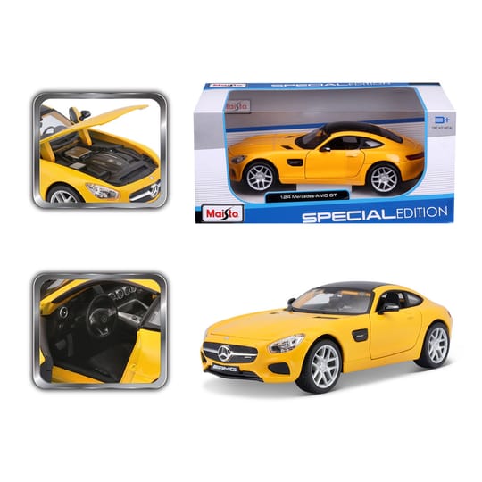 MAISTO SP EDITION Кола MERCEDES-BENZ AMG GT 1:24 жълта