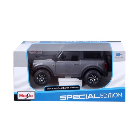 MAISTO SP EDITION Джип 2021 Ford Bronco 1:24 сив