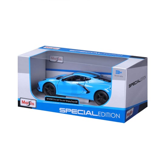 MAISTO SP EDITION Кола 2020 Chevrolet Corvette Stingray Z51 1:24 синя