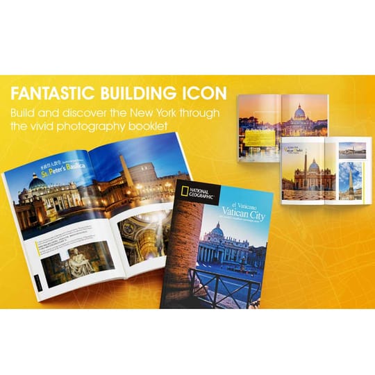 CubicFun Пъзел 3D National Geographic Vatican St.Peter's Basilica 101ч.