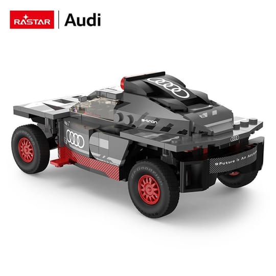 RASTAR Кола Audi RS Q e-tron Bricks за сглобяване 1:30