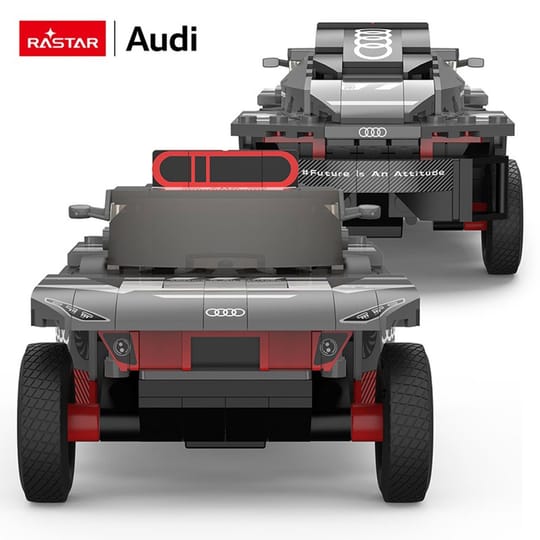 RASTAR Кола Audi RS Q e-tron Bricks за сглобяване 1:30