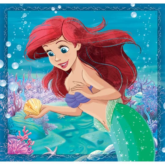 CLEMENTONI 3x48ч. Пъзел Disney Princess