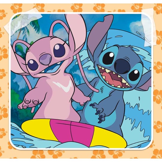 CLEMENTONI 3x48ч. Пъзел Stitch