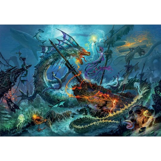 CLEMENTONI 3000ч. Пъзел The Underwater Battle