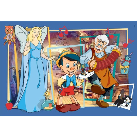 CLEMENTONI 104ч. Пъзел Pinocchio