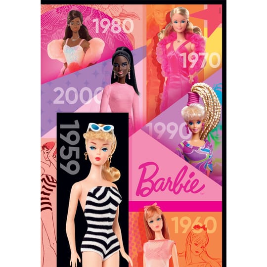 CLEMENTONI 1000ч. Пъзел Barbie