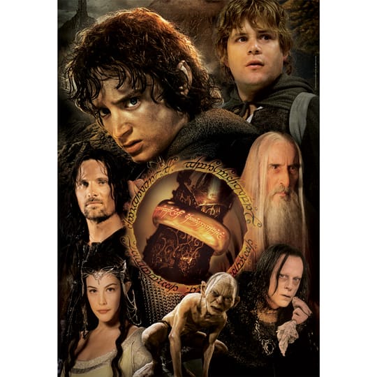 CLEMENTONI 1000ч. Пъзел The Lord of the Rings