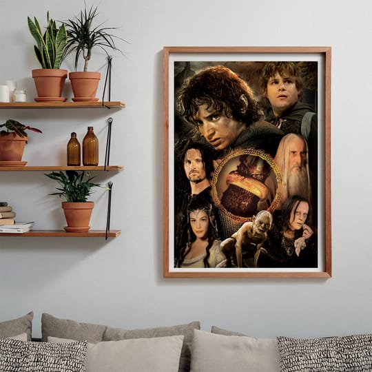CLEMENTONI 1000ч. Пъзел The Lord of the Rings