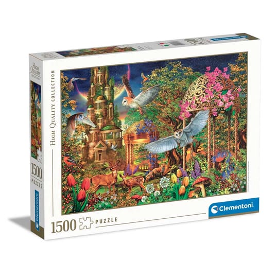 CLEMENTONI 1500ч. Пъзел High Quality Collection Woodland Fantasy Garden