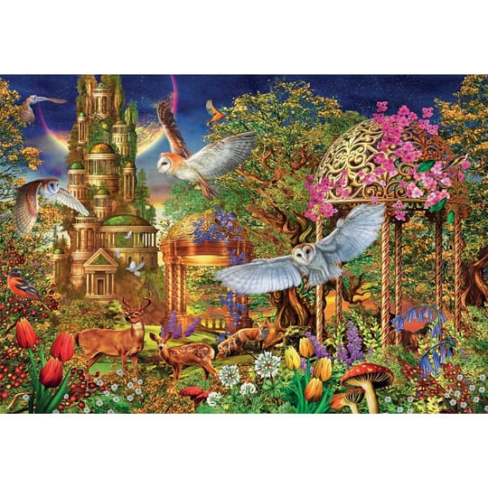 CLEMENTONI 1500ч. Пъзел High Quality Collection Woodland Fantasy Garden