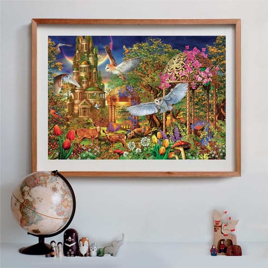 CLEMENTONI 1500ч. Пъзел High Quality Collection Woodland Fantasy Garden
