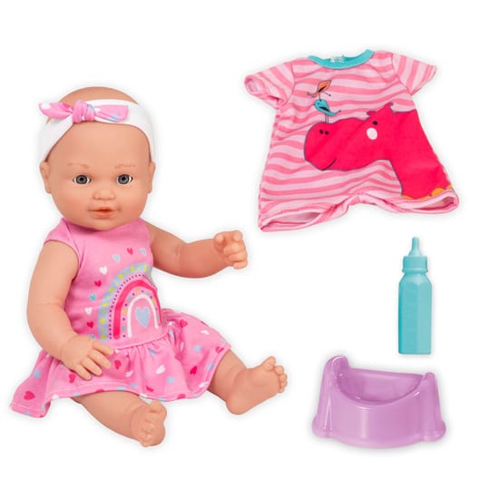 LT Пишкаща кукла Le Bebe 40 см. с гърне и дрешка