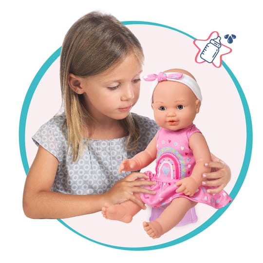 LT Пишкаща кукла Le Bebe 40 см. с гърне и дрешка