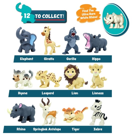 SAFARI ANIMALS Животно в яйце