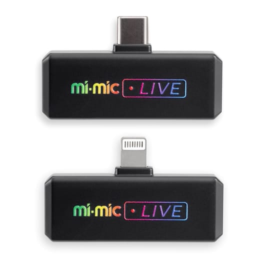 WB Безжичен Portable микрофон с LED Лампа MI-MIC