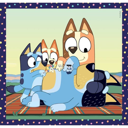 CLEMENTONI 3x48ч. Пъзел Bluey
