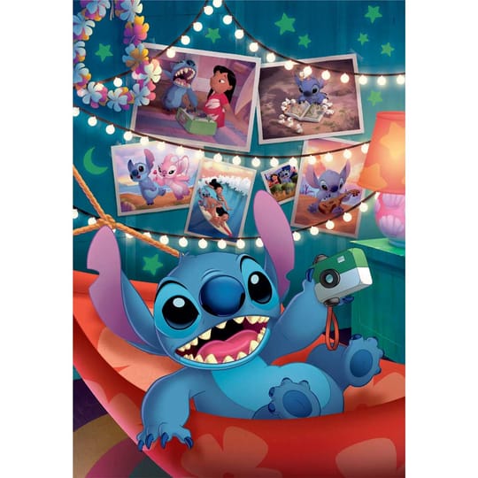 CLEMENTONI 1000ч. Пъзел Disney Stitch