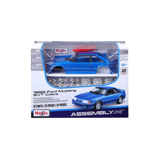 MAISTO SP EDITION Кола за сглобяване 1993 Ford Mustang SV 1:24