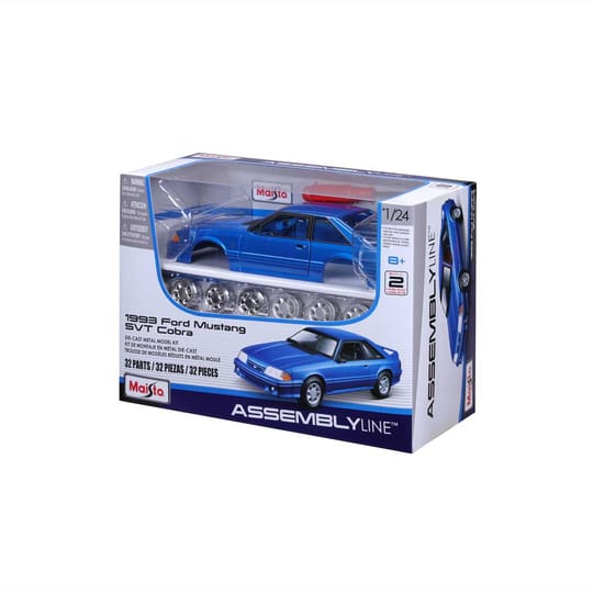 MAISTO SP EDITION Кола за сглобяване 1993 Ford Mustang SV 1:24