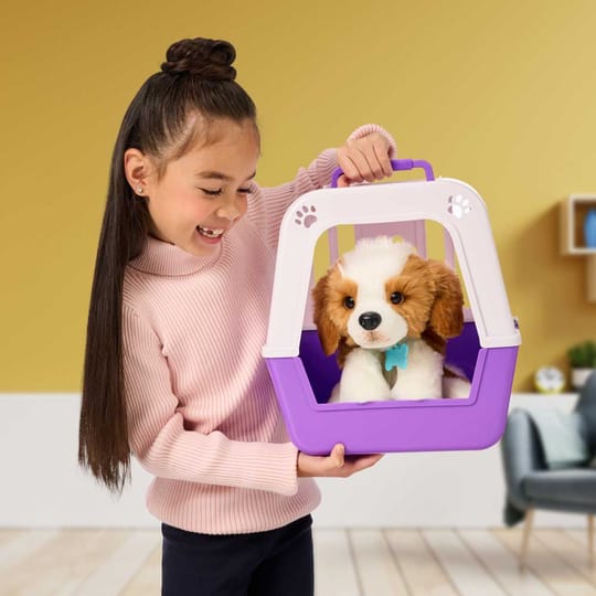MOOSE Little Live Pets Интерактивно куче Patches