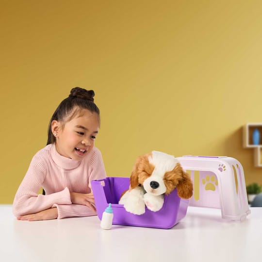 MOOSE Little Live Pets Интерактивно куче Patches