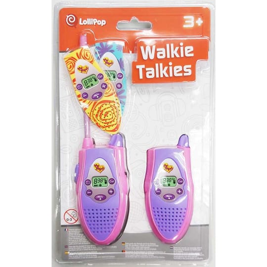 Lollipop Walkie Talkie