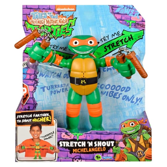 TMNT Костенурка нинджа Пълен Хаос разтеглива фигура Микеланджело