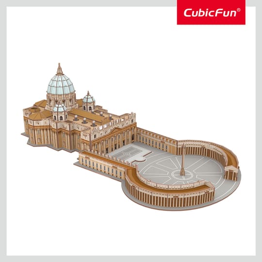 CubicFun 3D пъзел St. Peter’s Basilica 68ч.