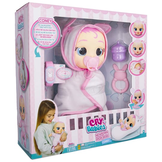 IMC Кукла CRYBABIES Новородено бебе Coney