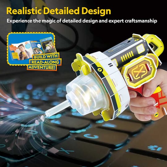 CubicFun 3D пъзел National Geographic STEM Прахосмукачка