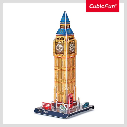 CubicFun Пъзел 3D Big Ben 21ч.