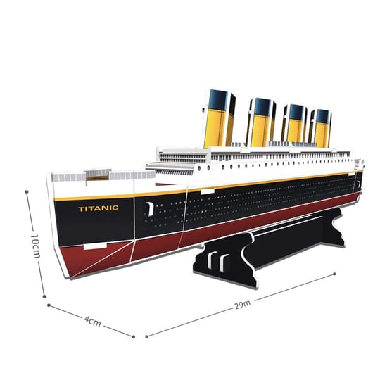 Cubic Fun Пъзел 3D Titanic 30ч.