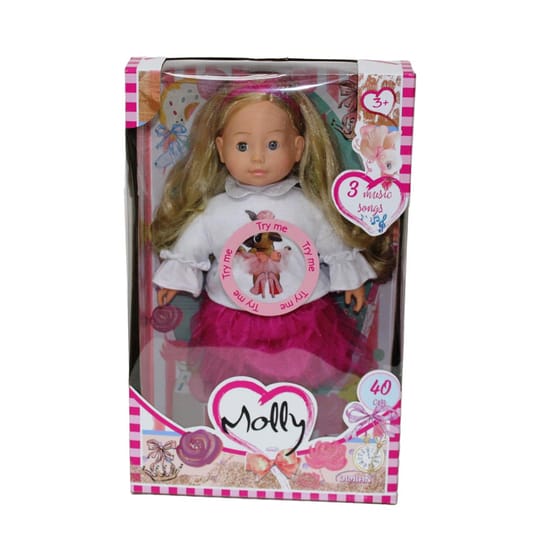 MOLLY Кукла 40см. с 50 фрази на български език