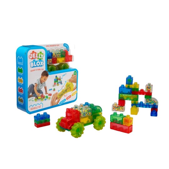 JELLY BLOX Конструктор Камион с меки блокчета 35ч.
