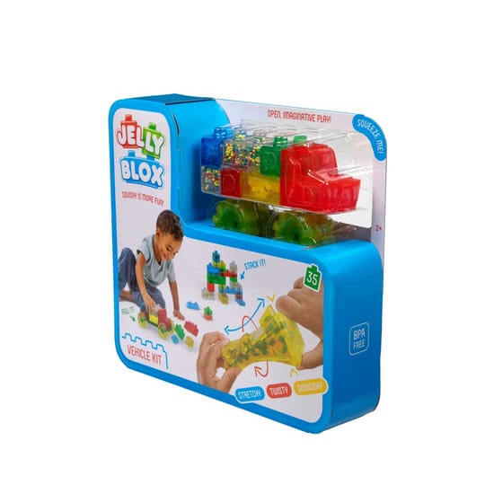 JELLY BLOX Конструктор Камион с меки блокчета 35ч.