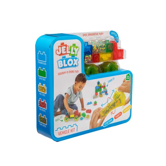 JELLY BLOX Конструктор Камион с меки блокчета 35ч.