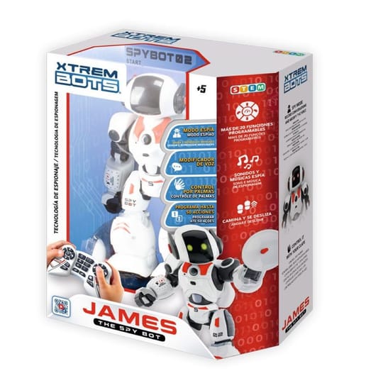 XTREM BOTS Робот шпионин JAMES