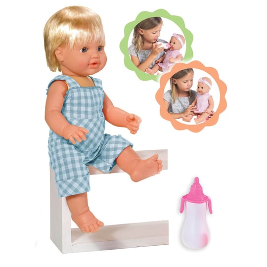 LT Пишкаща кукла с коса LE PETIT BEBE