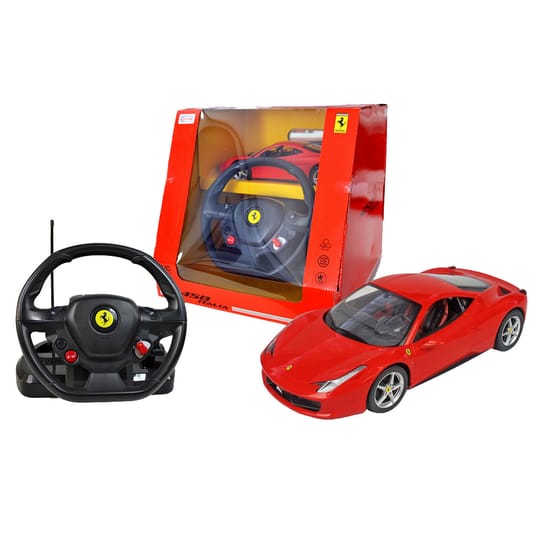 RASTAR Кола с волан контролер FERRARI 458 ITALIA 47300-8 1:14