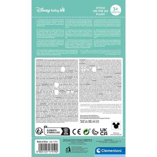 CLEMENTONI BABY Disney Дрънкалка STITCH