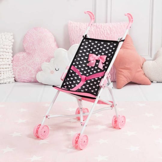 BAYER Количка за кукли BUGGY черна