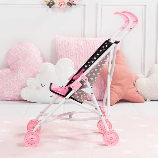 BAYER Количка за кукли BUGGY черна