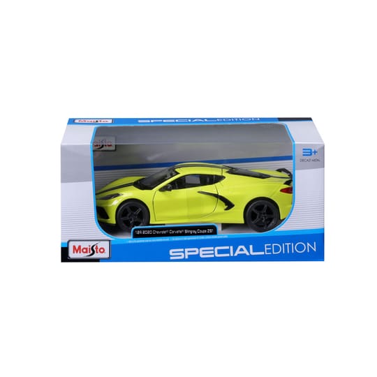 MAISTO SP EDITION Кола 2020 Chevrolet Corvette Stingray Z51 1:24 жълта