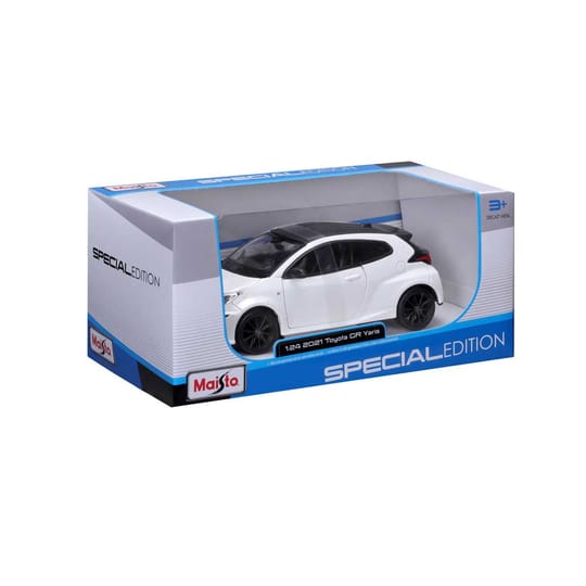 MAISTO SP EDITION Кола 2021 Toyota GR Yaris 1:24 бяла