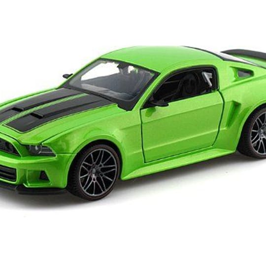 MAISTO SP EDITION Кола New Ford Mustang Street Racer Зелена