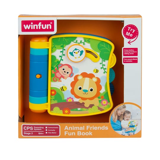 WINFUN Музикална книжка с животни