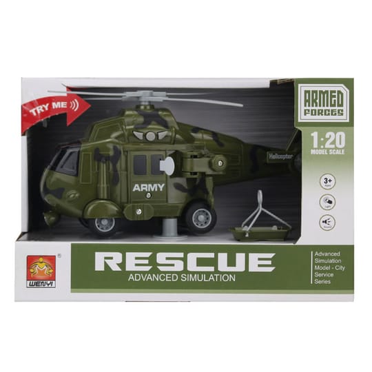 Yifeng City Service Военен Хеликоптер Rescue 1:20