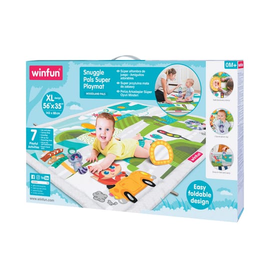 WINFUN Бебешки игрален килим Snuggle Pals